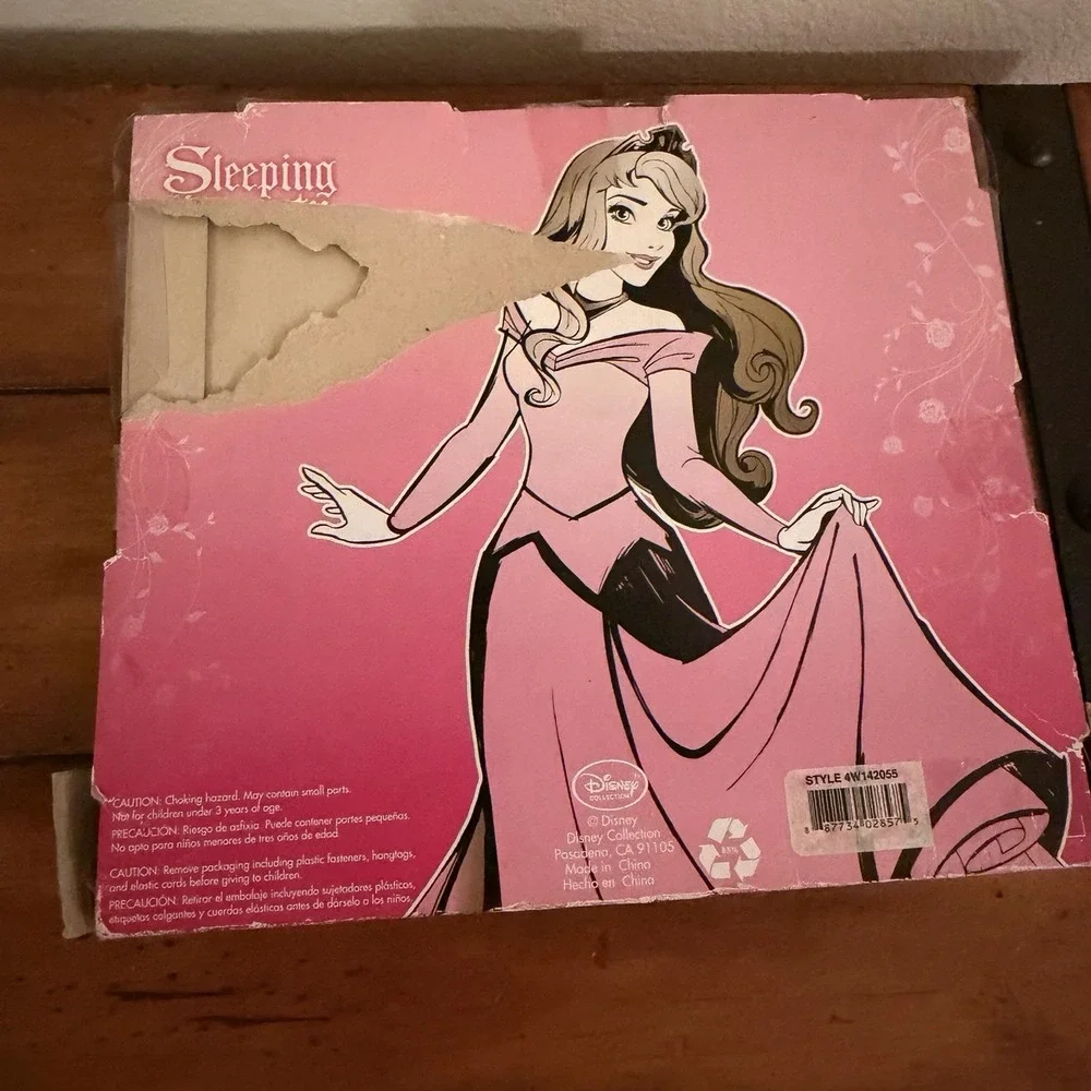 Disney Sleeping Beauty 6 Piece Figures figurines, Cake Toppers